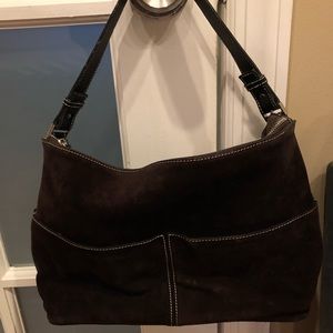 Kate Spade Brown Suede Vintage Purse